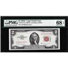 Image 1 : 1953C $2 Legal Tender Note Fr.1512 PMG Superb Gem Uncirculated 68EPQ