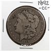 Image 1 : 1892-CC $1 Morgan Silver Dollar Coin