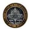 Image 2 : .999 Silver Eldorado Hotel and Casino $10 Casino Gaming Token Limited Edition
