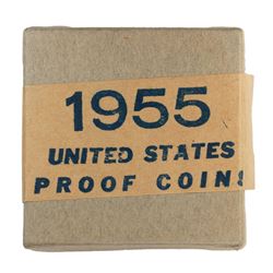 1955 (5) Coin Proof Set In Original Box