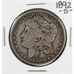 1892-S $1 Morgan Silver Dollar Coin