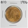 Image 1 : 1906 $10 Liberty Head Eagle Gold Coin