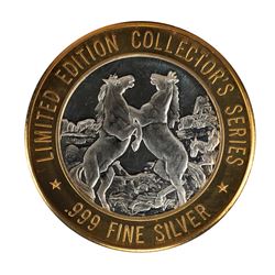.999 Fine Silver Grand Casino $10 Limited Edition Collector's Series Gaming Token