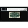 Image 2 : 1862 10 Cent Fourth Issue Fractional Currency Note Fr.1257 PMG Ch. About Unc. 58
