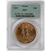 Image 1 : 1923 $20 St. Gaudens Double Eagle Gold Coin PCGS MS61