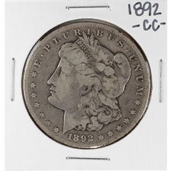 1892-CC $1 Morgan Silver Dollar Coin