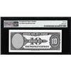 Image 2 : 1929 10 Unit American Bank Note Co. "Test Note" PMG Gem Uncirculated 66EPQ