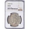 Image 1 : 1926-S $1 Peace Silver Dollar Coin NGC XF40