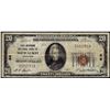 Image 1 : 1929 $20 National Bank Milwaukee, WI CH# 64 National Currency Note