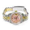 Image 1 : Rolex Ladies Datejust 18KT Yellow Gold & Steel 31mm MOP Diamond Dial Watch