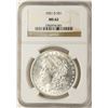 Image 1 : 1921-D $1 Morgan Silver Dollar Coin NGC MS62