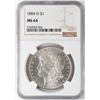 Image 1 : 1884-O $1 Morgan Silver Dollar Coin NGC MS64