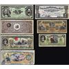 Image 1 : Lot of (7)Assorted Mexican Revolution Currency Notes