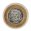 Image 1 : .999 Fine Silver Grand Casino $10 Limited Edition Gaming Token