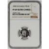 Image 1 : 1999-W $10 Proof Platinum American Eagle Coin NGC PF69 Ultra Cameo