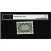 Image 2 : 1863 Five Cents Third Issue Fractional Note Fr.1238 PMG Gem Uncirculated 66EPQ