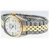Image 5 : Rolex Mens Two Tone 14K MOP Diamond 36MM Datejust Watch