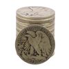 Image 2 : Roll of (20) Assorted Date 1929 and Earlier Walking Liberty Half Dollar Coins