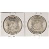 Image 2 : Lot of (2) 1900 $1 Morgan Silver Dollar Coins