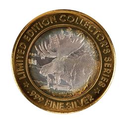 .999 Fine Silver Grand Casino $10 Limited Edition Collector's Series Gaming Token