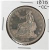 Image 1 : 1875-CC $1 Trade Silver Dollar Coin
