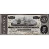 Image 1 : 1864 $20 Confederate States of America Note