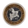 Image 2 : .999 Fine Silver Excalibur Las Vegas, Nevada $10 Limited Edition Gaming Token