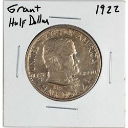 1922 Grant Memorial Commemorative Half Dollar Coin