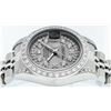 Image 4 : Rolex Ladies Stainless Steel Quickset Slate Grey Diamond Lugs Datejust Wristwatch