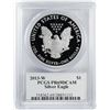 Image 1 : 2013-W $1 Proof American Silver Eagle Coin PCGS PR69DCAM Mercanti Signature