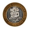 Image 2 : .999 Fine Silver Mystic Lake Casino $10 Limited Edition Gaming Token