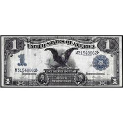 1899 $1 Black Eagle Silver Certificate Note