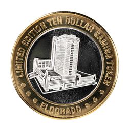 .999 Fine Silver Eldorado Reno, Nevada $10 Limited Edition Gaming Token