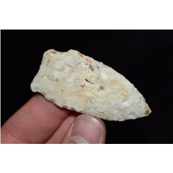 2 1/2" Rice Lobed Side Notch Point, Saline Co, Missouri