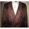 Image 10 : HUGH HEFNER FAMOUS SILK ROBE FROM DESIGNER ARCHIVE IN BRAND NEW CONDITION