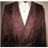 Image 1 : HUGH HEFNER FAMOUS SILK ROBE FROM DESIGNER ARCHIVE IN BRAND NEW CONDITION