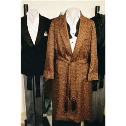 HUGH HEFNER FAMOUS SILK ROBE FROM DESIGNER ARCHIVE IN BRAND NEW CONDITION