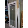 Image 2 : LEADED GLASS FRENCH DOOR