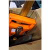 Image 5 : HARDWARE ORGANIZER, CLAMP, MEASURING TAPE, HAMMER, AND TOOLS