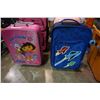 Image 2 : LOT OF PINK AND BLUE LUGGAGE