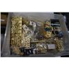 Image 2 : BIN OF WOOD CRAFT SUPPLIES