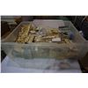 Image 3 : BIN OF WOOD CRAFT SUPPLIES
