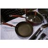Image 4 : 2 ROCK PANS, KITCHENAID PANS AND TRAY OF CUTLERY