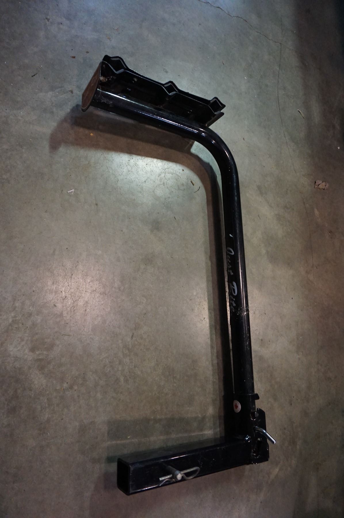 JUST RITE TRAILER HITCH BIKE RACK