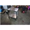 Image 3 : METAL 4 WHEEL 2 TIER CART