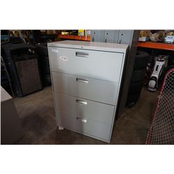 4 DRAWER HON LATERAL FILING CABINET