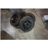 Image 1 : SET OF 4 P 155/80 R13 TIRES ON RIMS