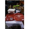 Image 1 : LOT OF 4 COOLER BAGS AND BUDWEISER STROFOAM COOLER