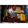 Image 2 : BOX OF FLOORING STAPLES AND OTHER HARDWARE