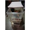Image 2 : WHITE 3 DRAWER ORGANIZER AND WORK GLOVES